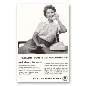 1959 Bell Telephone Print Ad | Share News