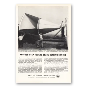 1959 Bell Telephone Print Ad | Space Communications