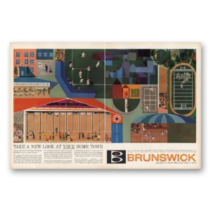 1959 Brunswick Print Ad | Home Town