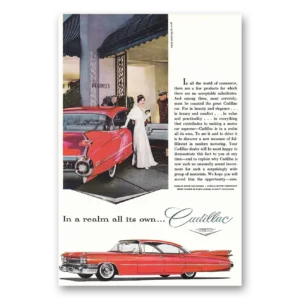 1959 Cadillac Print Ad | Elizabeth Arden