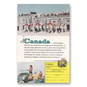1959 Canada Print Ad | Colorful Traditions