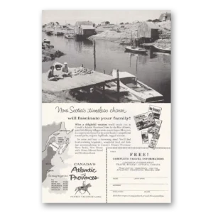 1959 Nova Scotia Canada Print Ad | Atlantic Provinces