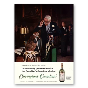 1959 Carringtons Canadian Print Ad | Uncommonly