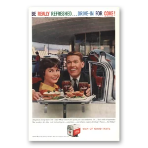 1959 Coca Cola Print Ad | Brighten