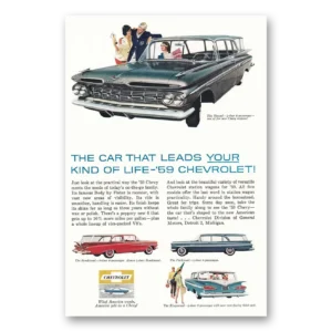1959 Chevrolet Nomad Print Ad | Your Kind Life