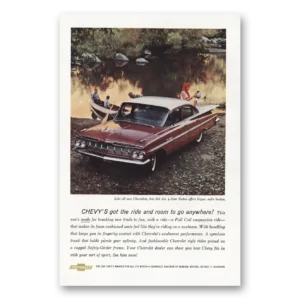 1959 Chevrolet Bel Air Print Ad | Got Ride Room