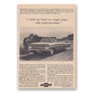 1959 Chevrolet Print Ad | Magic Carpet