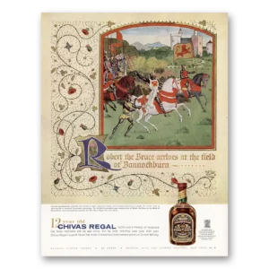 1959 Chivas Regal Print Ad | Robert Bruce