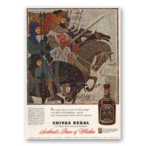 1959 Chivas Regal Print Ad | Robert Bruce