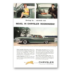 1959 Chrysler Print Ad | Roominess