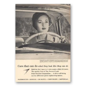 1959 Chrysler Corporation Print Ad | Cars Can Do