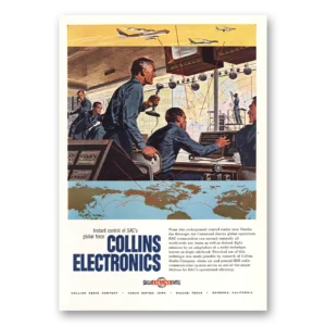 1959 Collins Electronics Print Ad | Global Force