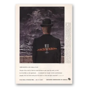 1959 Container Corporation of America Print Ad | John Milton