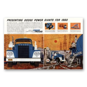 1959 Dodge Trucks Print Ad | Power Giants