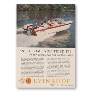 1959 Evinrude Print Ad | Time You Tried