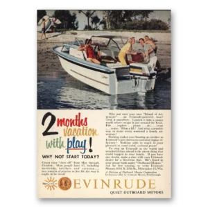 1959 Evinrude Print Ad | Vacation Play