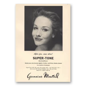 1959 Germaine Monteil Cosmetics Print Ad | After Five