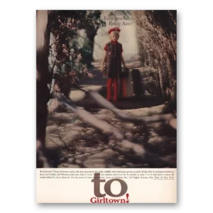 1959 Girltown Print Ad | Emily Ann