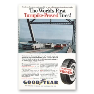 1959 Goodyear Tires Print Ad | Sunshine Skyway