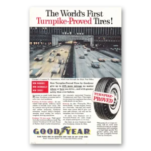 1959 Goodyear Tires Print Ad | Congress Expressway