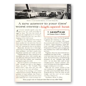 1959 Goodyear Tires Print Ad | Sunshine Skyway