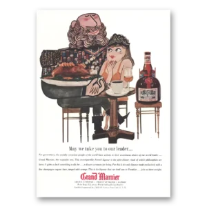 1959 Grand Marnier Print Ad | Our Leader