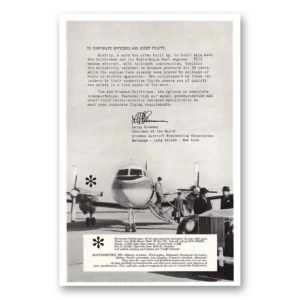 1959 Grumman Print Ad | Aircraft Letter