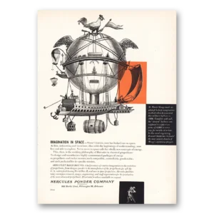 1959 Hercules Powder Print Ad | Imagination In Space