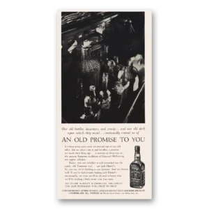1959 Jack Daniels Print Ad | Old Promise