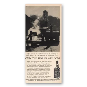 1959 Jack Daniels Print Ad | Only Horses