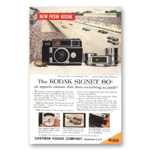 1959 Kodak Signet Camera Print Ad | Indianapolis