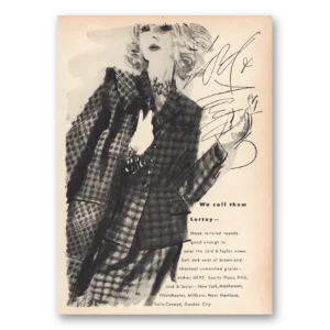 1959 Lord & Taylor Print Ad | Lortay