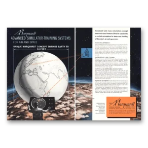 1959 Marquardt Print Ad | Advanced Simulator Training