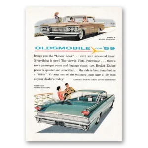 1959 Oldsmobile Holiday Print Ad | Dynamic 88