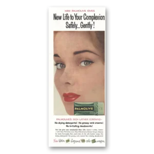 1959 Palmolive Soap Print Ad | Complexion