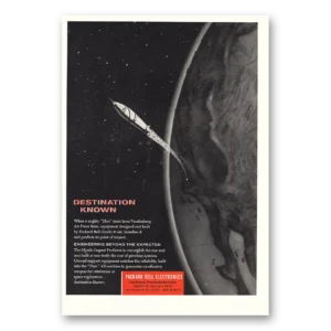 1959 Packard Bell Electronics Print Ad | Destination Known
