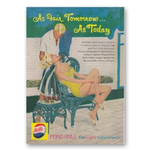 1959 Pepsi Print Ad | Fair Tomorrow