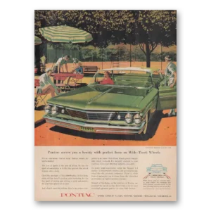 1959 Pontiac Bonneville Print Ad | Vista Tennis