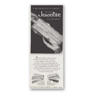1959 Pro-Phy-Lac-Tic Brush Print Ad | Jewelite