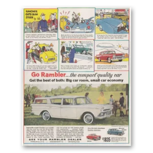 1959 Rambler Station Wagon Print Ad | Rancher