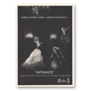 1959 Intimate Perfume Print Ad | Great Fragrance
