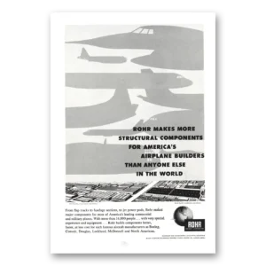 1959 Rohr Aircraft Print Ad | Structural