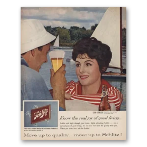 1959 Schlitz Beer Print Ad | Erin Obrien