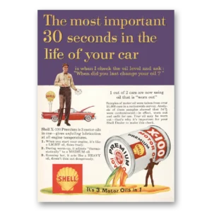 1959 Shell Motor Oil Print Ad | 30 Seconds