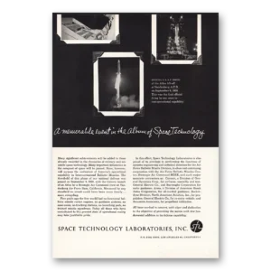 1959 Space Technology Labs Print Ad | Memorable Event