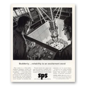 1959 Standard Pressed Steel Print Ad | Reliability
