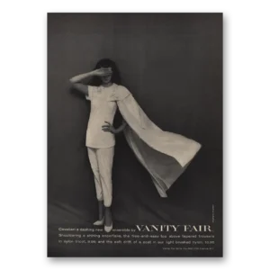 1959 Vanity Fair Undergarments Print Ad | Cavalier