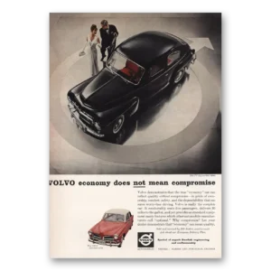 1959 Volvo Print Ad | Compromise