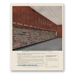 1959 United States Plywood Print Ad | Weldwood Wood