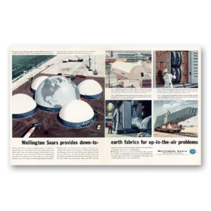 1959 Wellington Sears Print Ad | Up Air Problems